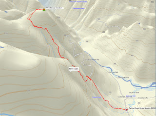 Ginger Goodwin Map and GPS Route