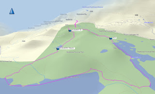 Helen Mackenzie to Battleship Lake Loop GPS and Map