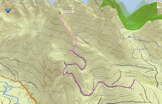 Kokummi Mountain, Sutton Range, Vancouver Island Map and GPS Route