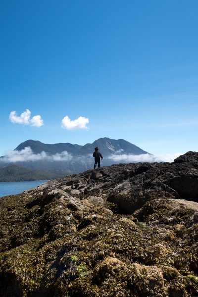 hiking the Wilde Side Trail, Flores Island