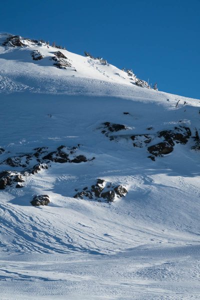 the final few metres to the summit on Moun Adder