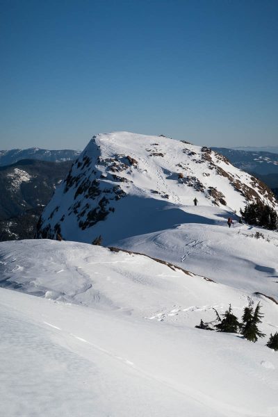The summit ridge on Adder Mountain