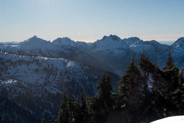 Mackenzie Range peaks, Tripple Peaks, Cats Ears, Peak 5040