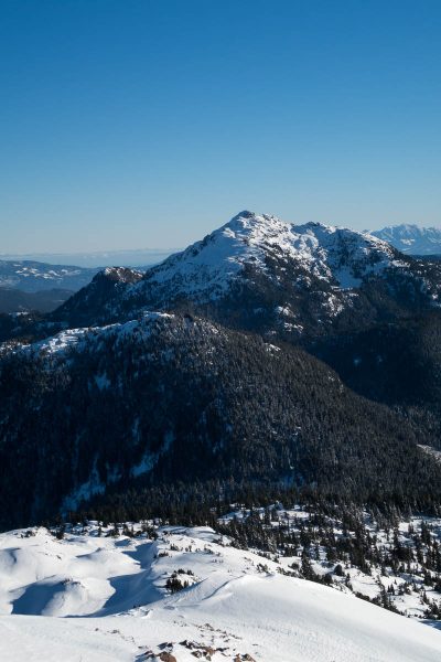 Mount Gibson and Mount Klitsa as seen from Adder Mountain