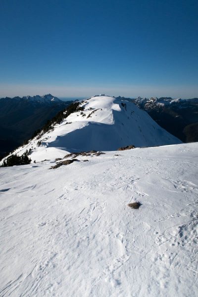Adder Mountain's summit ridge