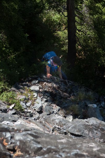 Hiking and Mountaineering to Conuma Peak in the Tlupana Range