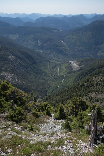 Hiking and Mountaineering to Conuma Peak in the Tlupana Range