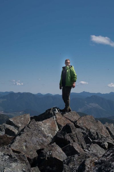 Hiking and Mountaineering to Conuma Peak in the Tlupana Range