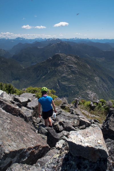 Hiking and Mountaineering to Conuma Peak in the Tlupana Range