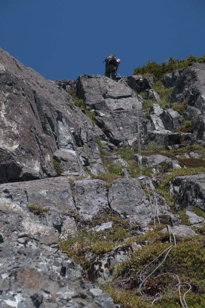 Hiking and Mountaineering to Conuma Peak in the Tlupana Range