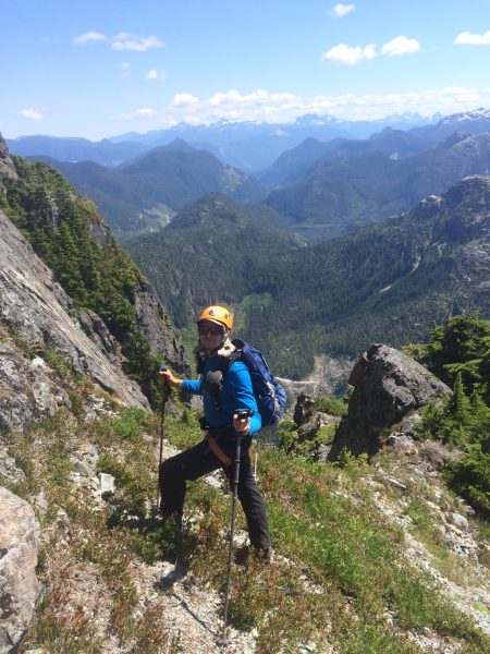 Hiking and Mountaineering to Conuma Peak in the Tlupana Range